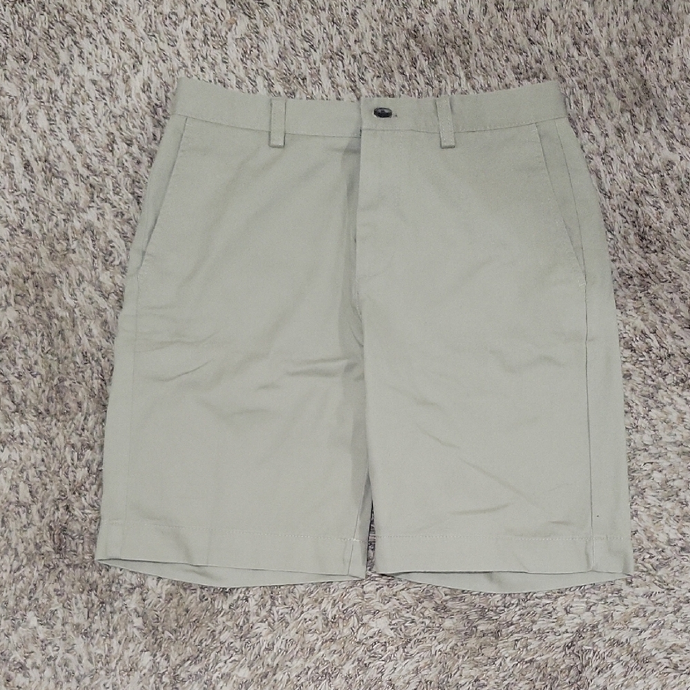 Amazon Essentials Tan Flat Front Shorts